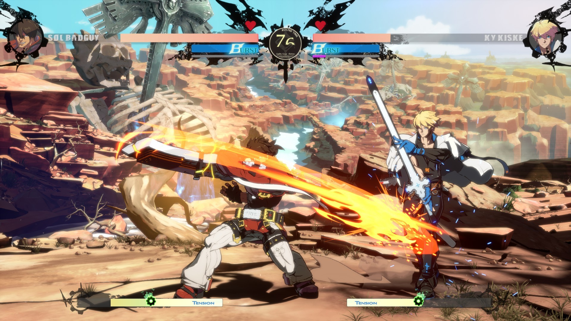 Guilty Gear Strive environment